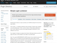 WordPressで管理画面の総当りのパスワード攻撃を防ぐプラグイン『Simple Login Lockdown』