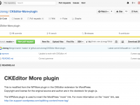 GitHub - zionsg/CKEditor-More-plugin: CKEditor More plugin